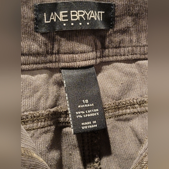 LANE BRYANT Corduroy Boot Cut Pants Size 18 - Picture 7 of 13